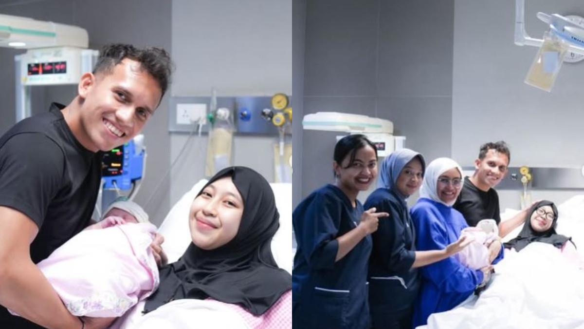 Selamat untuk Egy Maulana Vikri dan Adiba Khanza, Kelahiran Anak Pertama bernama Baby Elara
