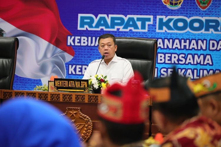 Nusron Minta Kalteng Perbarui Sertifikat Tanah untuk Hindari Tumpang Tindih