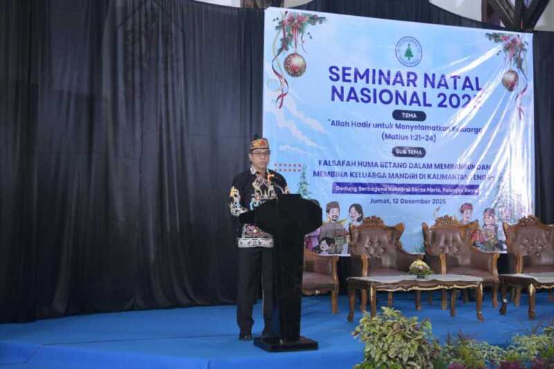 Seminar Natal Nasional 2025: Pemprov Kalteng Perkuat Keluarga Mandiri