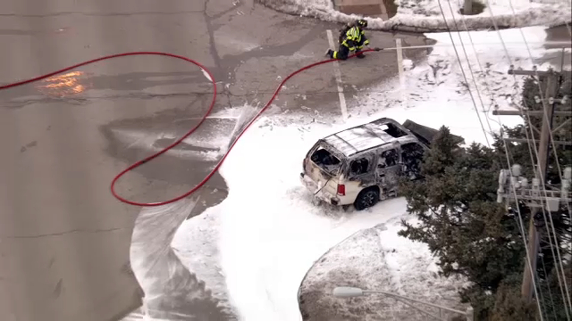 School bus driver cited after crash leads to vehicle fire in Arlington ...