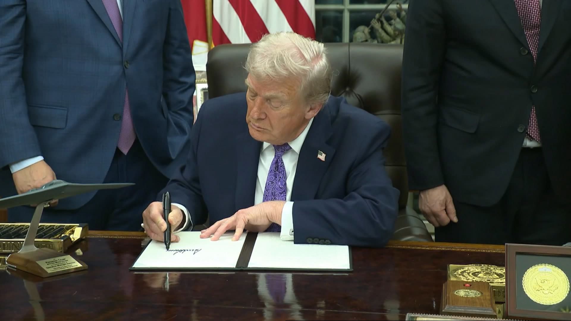 Business matters: Trump signs executive order blocking states from ...
