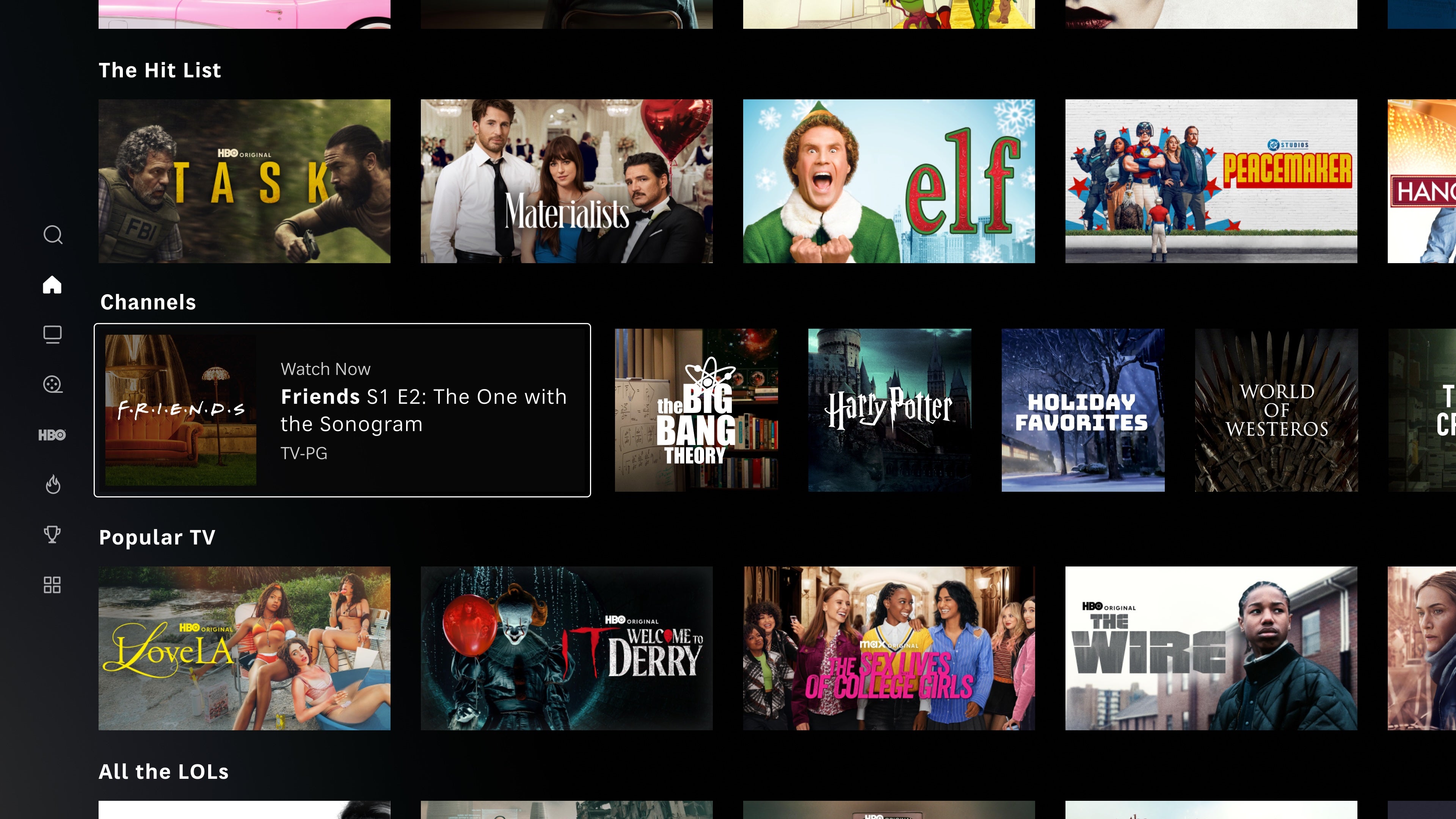 HBO Max launches live, in-app streaming channels