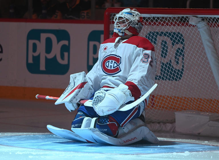 Jacob Fowler was impressive in his NHL debut for the Canadiens