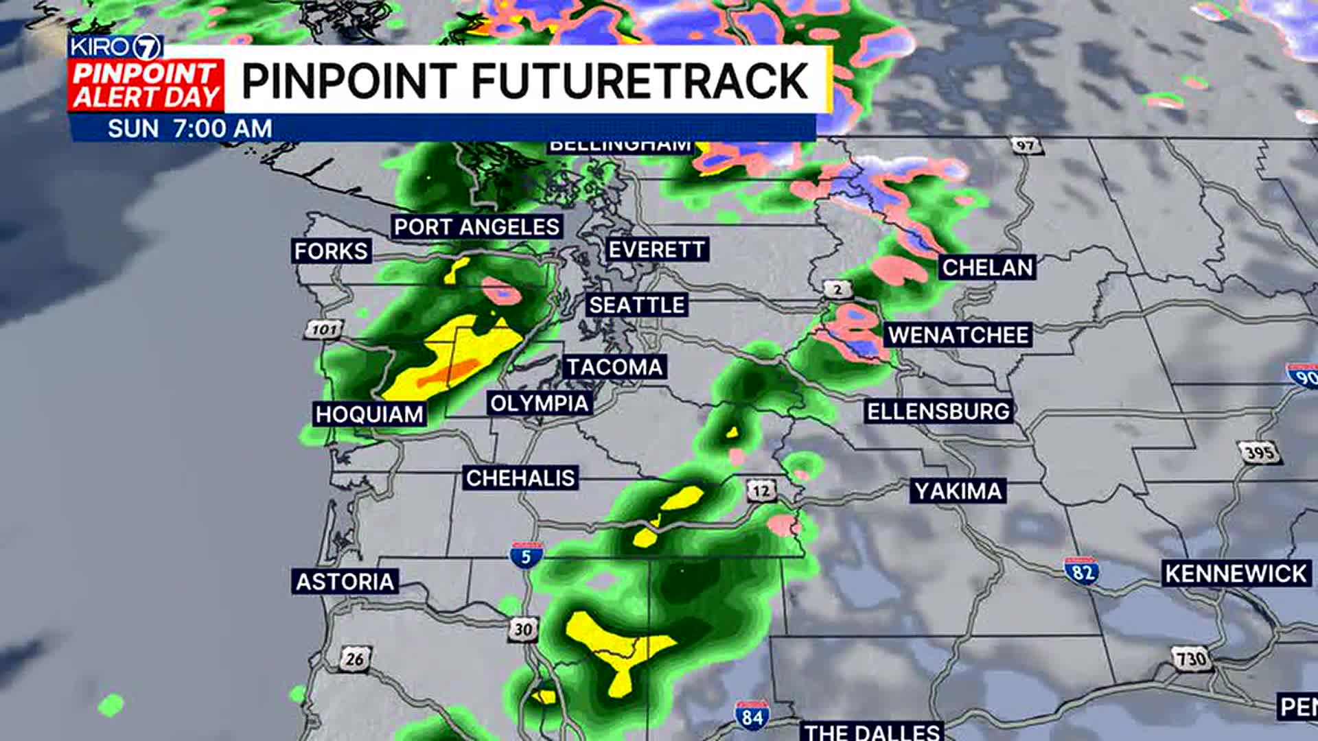 Forecast for Friday noon Dec 12
