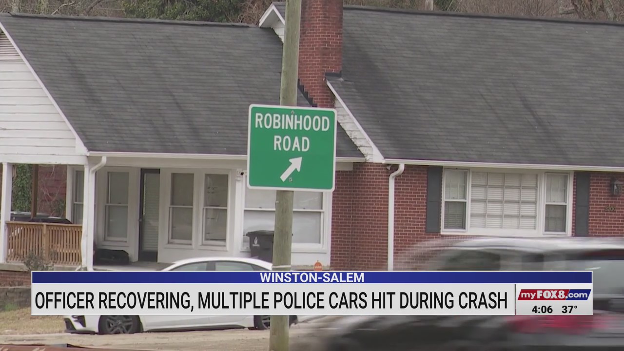 Driver accused of crashing into multiple Winston-Salem police cars ...