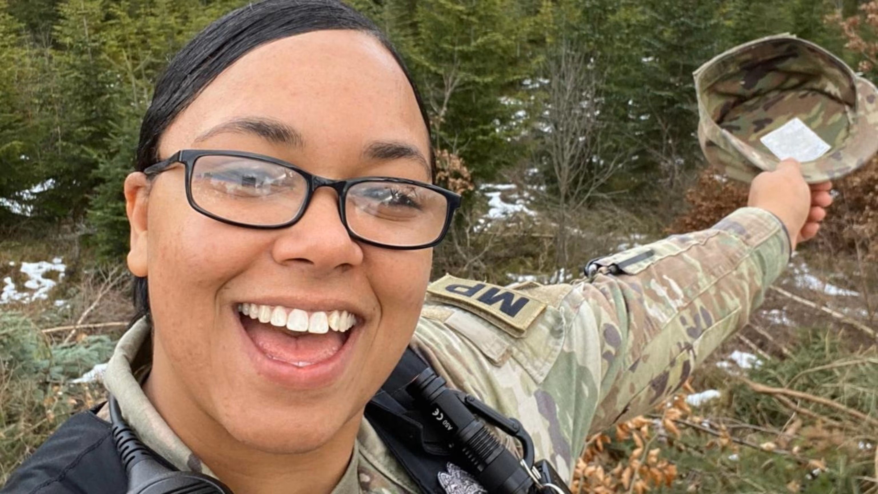 She was attacked by a fellow soldier and never came home