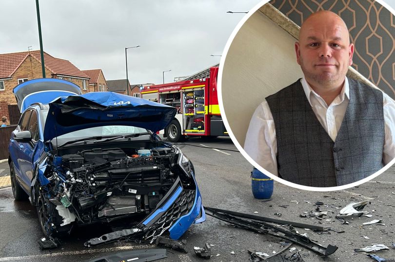 CCTV: Drink driver's head-on crash with Eston dad's car as he went for ...