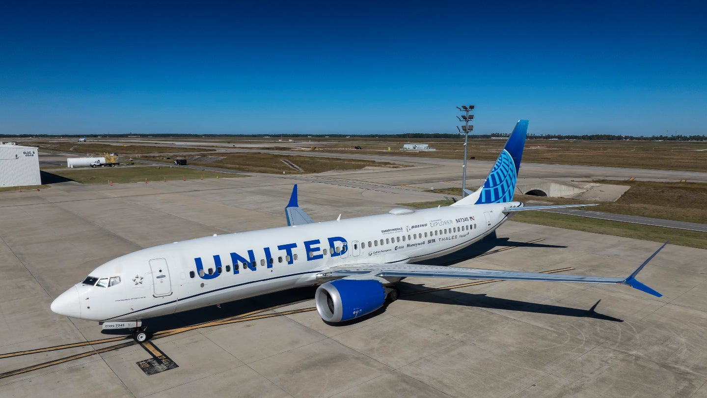 Boeing and United Airlines trial new data communication system