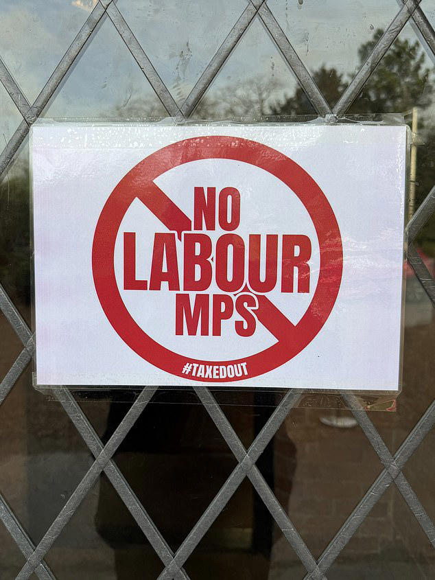 A campaign has gained momentum that sees publicans ban Labour MPs from their establishments over tax rises