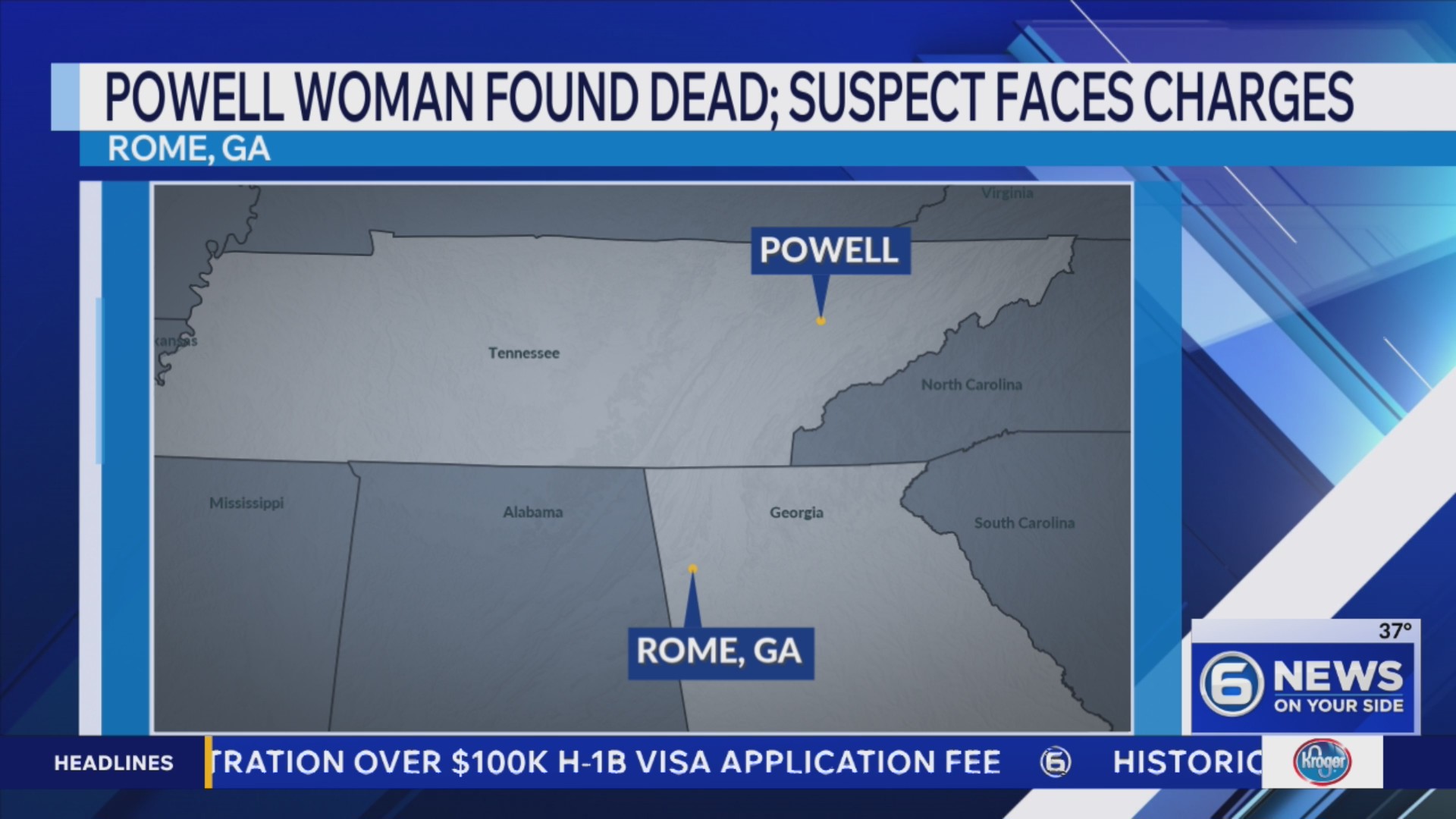 Powell woman found dead in Georgia was pregnant, suspect faces new charge