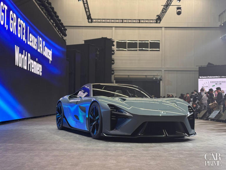 LEXUS、バッテリーEVスポーツカーのコンセプトモデル「Lexus LFA Concept」を世界初公開!