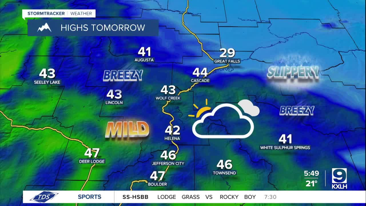 Warming back up this weekend with partly to mostly cloudy skies