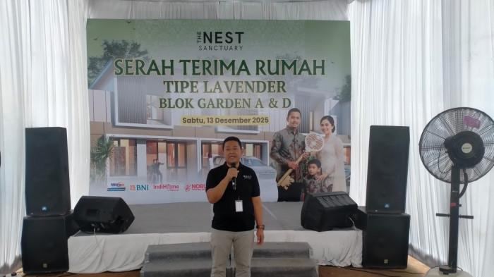 Sanctuary Palembang Serahkan 30 Unit Rumah Tipe Lavender Blok Garden A dan D