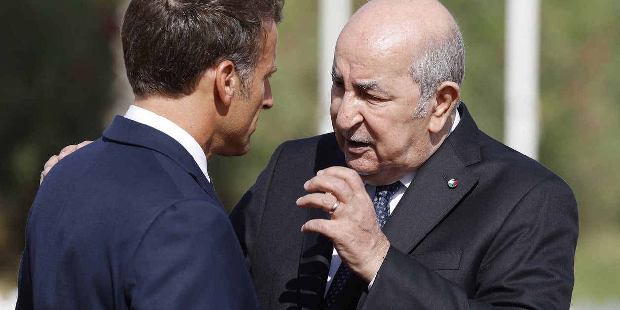 ALGERIA-FRANCE-DIPLOMACY©