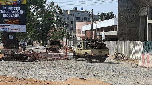 Soldiers deployed in Benin