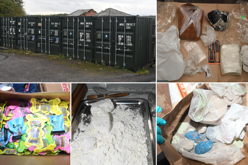 Inside the safe house and lock-ups of drugs gang operating on an ...