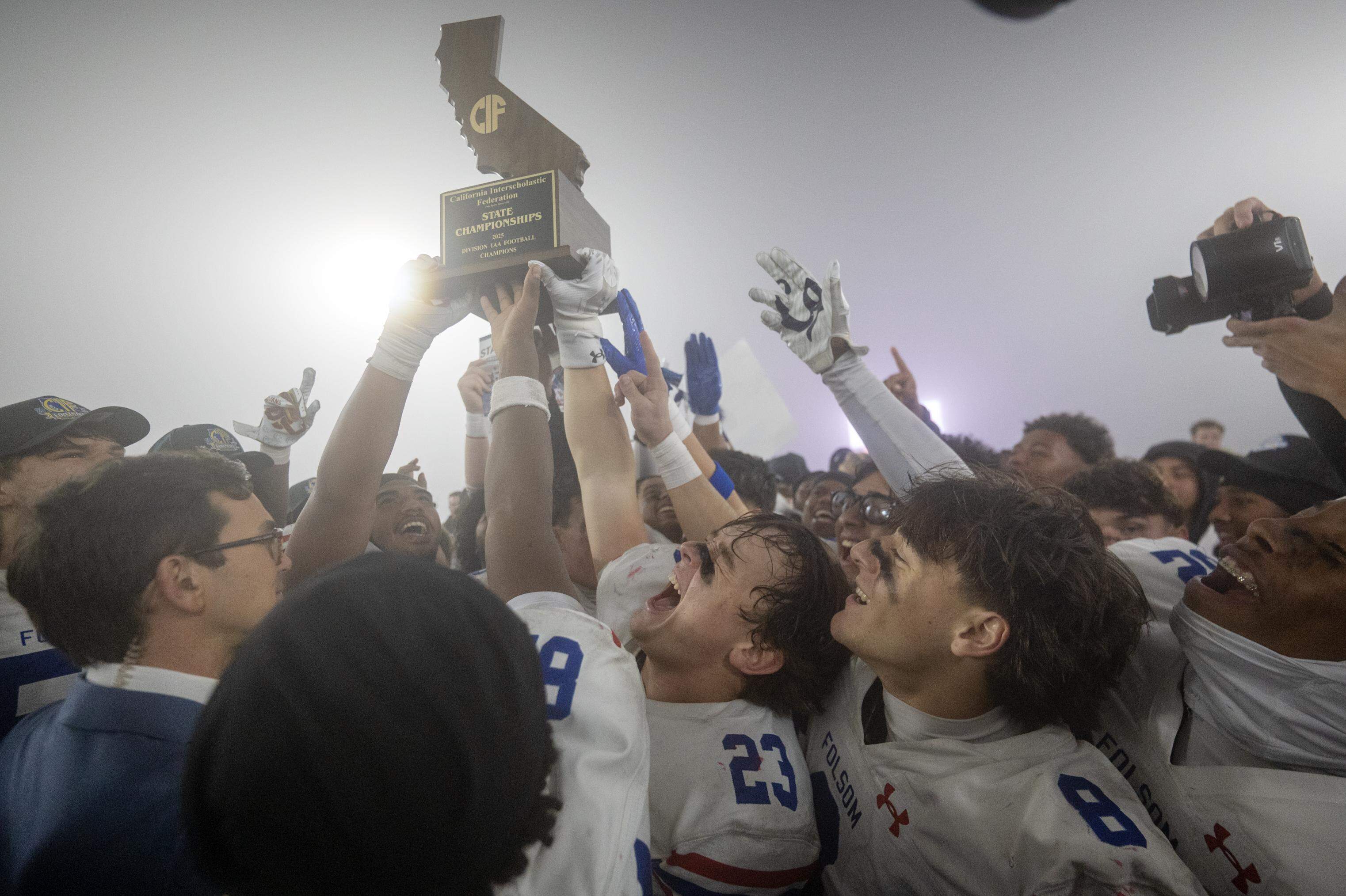 Folsom wins 6th CIF state crown. Backup QB Brody Rudnicki stars again