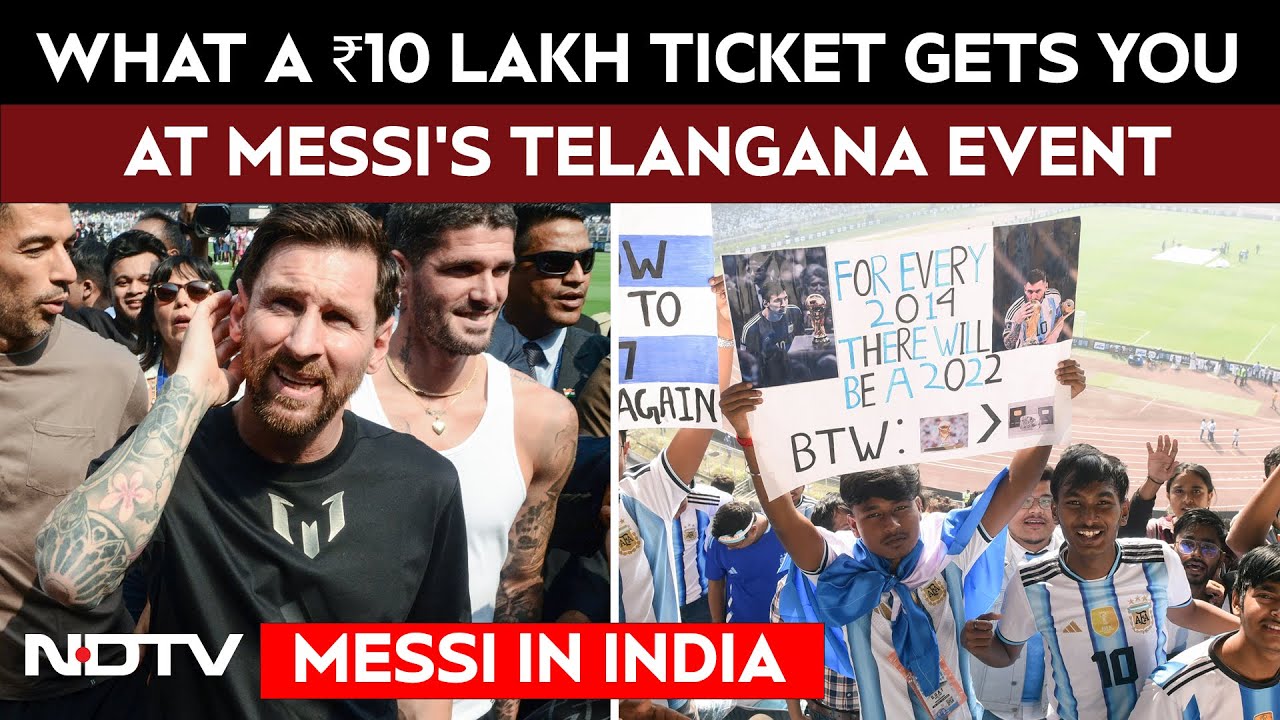 Hyderabad set to witness Revanth Reddy vs Messi football faceoff ...