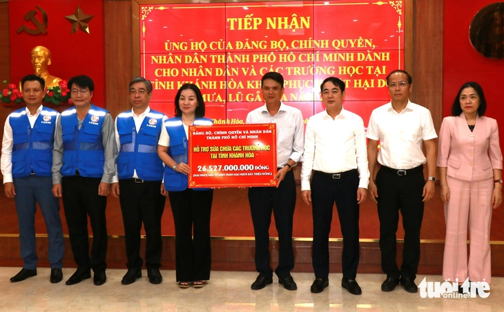 TP.HCM tiếp tục đồng hành cùng Khánh Hòa khắc phục hậu quả sau mưa lũ lịch sử