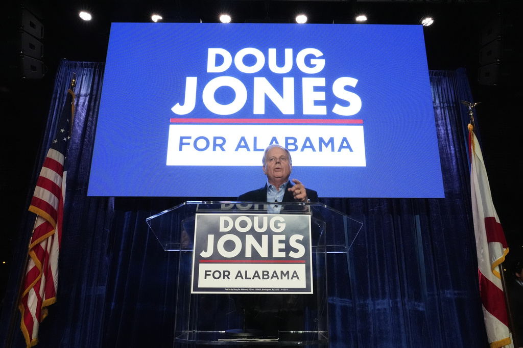Democratic former Sen. Doug Jones launches campaign for Alabama governor<br><br>