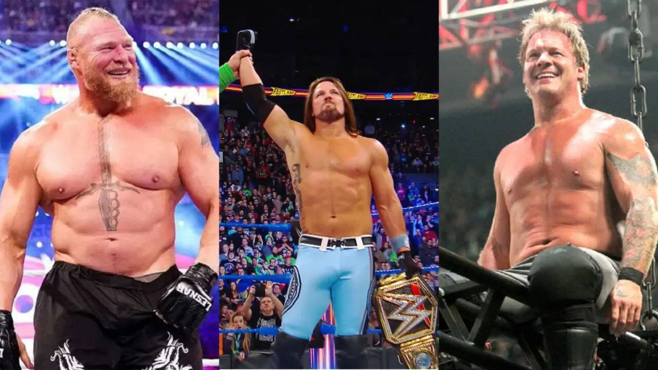 Image for After John Cena, WWE preparing for retirements of Brock Lesnar, AJ Styles and Chris Jericho: Report