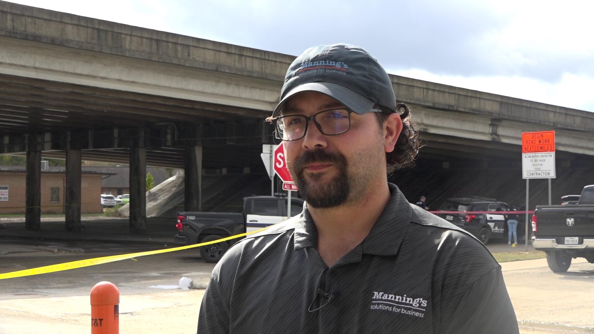 Witness shares terrifying account of being in the crossfire of officer ...