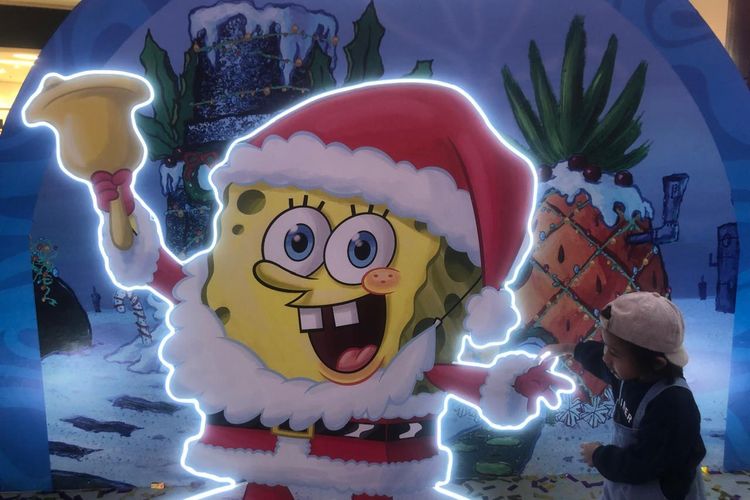 Liburan Natal Bawah Laut dengan SpongeBob Kartun