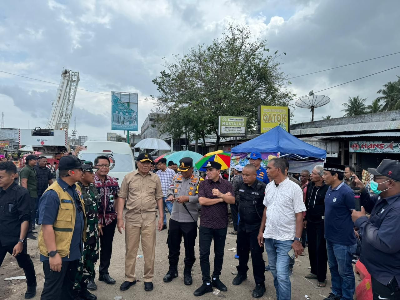 Menteri Polkam Djamari Chaniago Puji Tanggap Darurat Bea Cukai Lhokseumawe