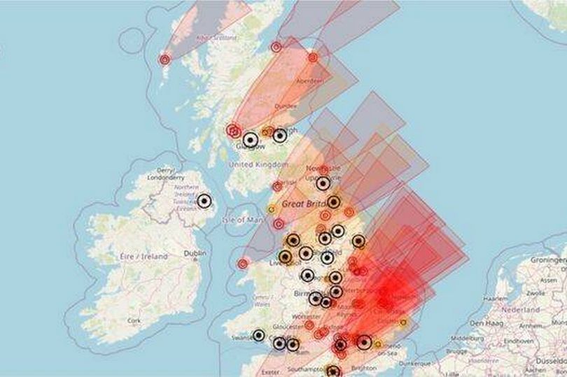 WW3 nuke map shows which UK cities would be destroyed in nuclear attack ...