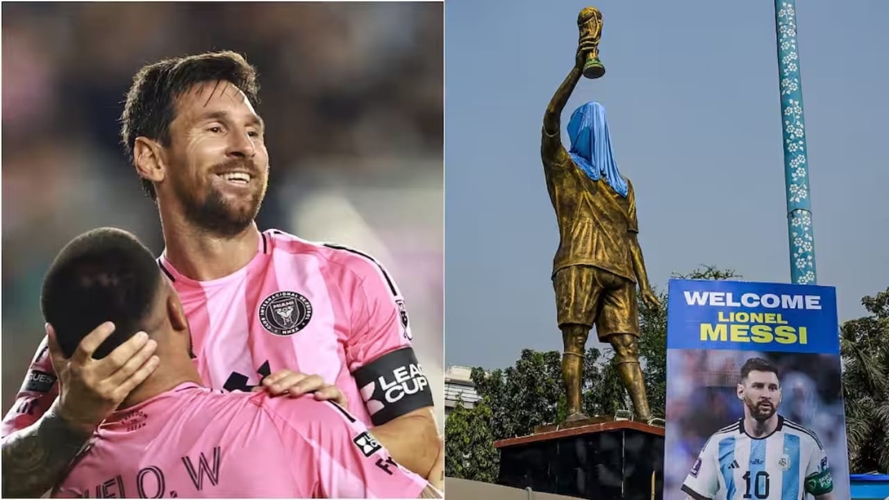 Lionel Messi : కోల్‌కతా సాల్ట్ లేక్ స్టేడియంలో అభిమానుల వీరంగం.. 22 ...