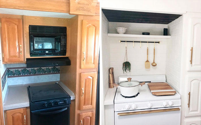 30 pics of old ugly RVs redesigned into beautiful tiny homes by RV ...