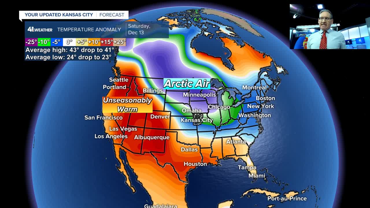 KSHB 41 weather blog | Frigid weekend then a big warm-up