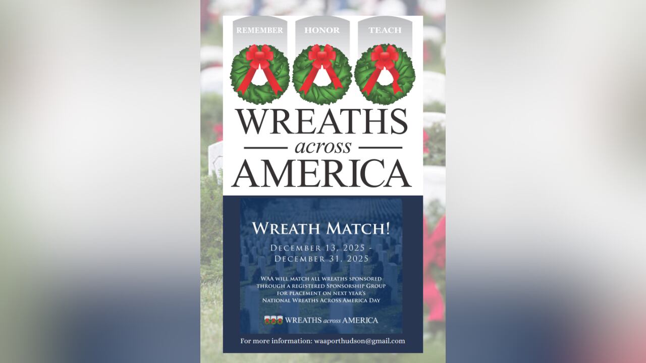 Group to match wreath donations for fallen service members