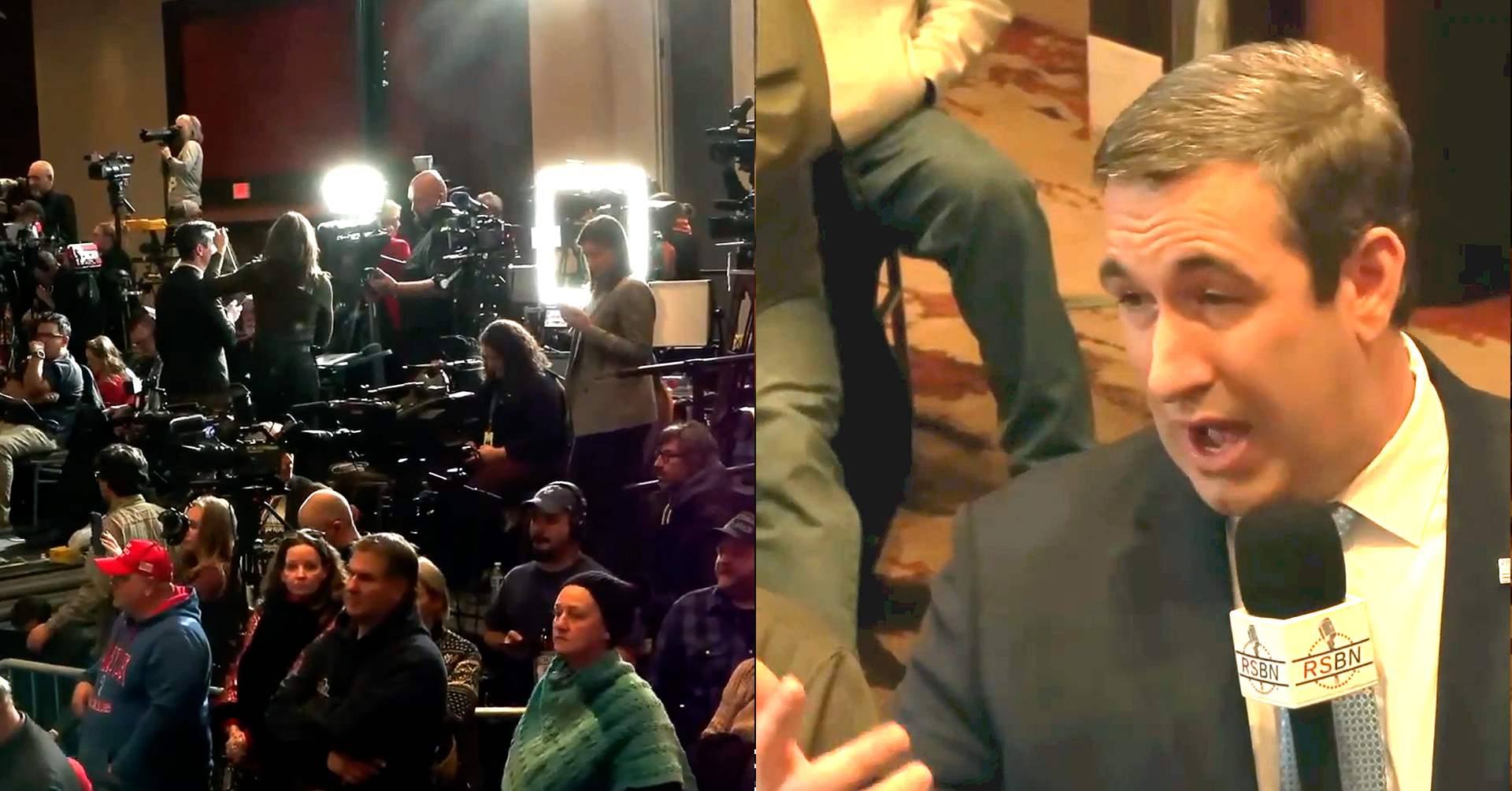 Pro-Trump host bitterly complains live at rally Trump staff kicked him ...