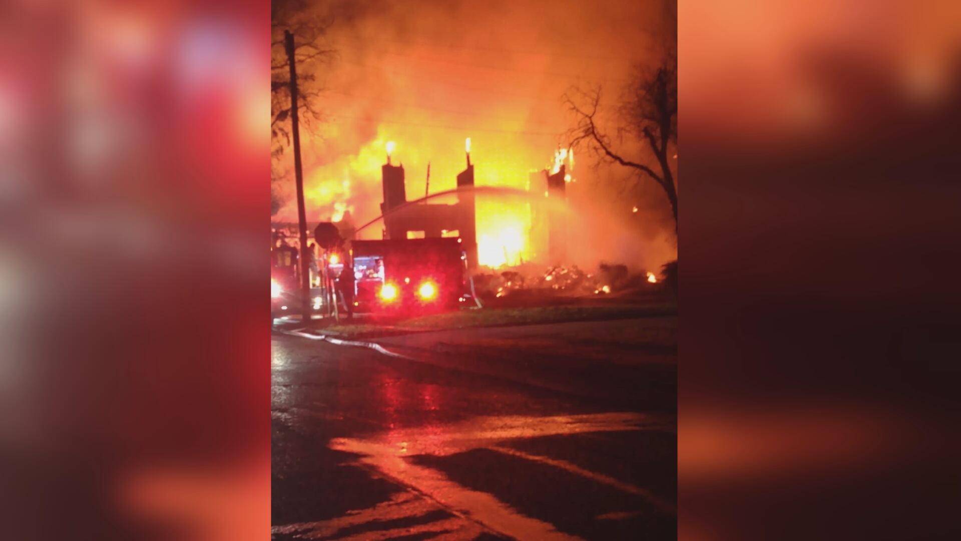 Crews respond to early morning house fire in Marlin