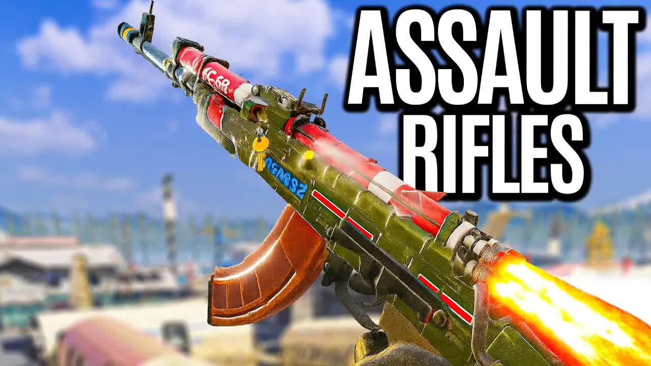 The best assault rifle in every Call of Duty