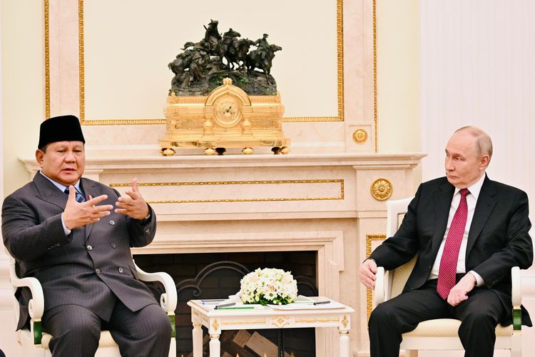 Pertemuan Prabowo dan Putin di Rusia Diharapkan Redam Perang Ukraina dan Palestina