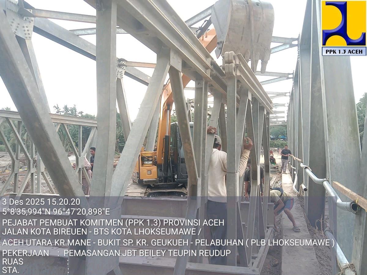 Sisa 15 Jembatan Nasional di Sumatra Digebrak Selesai Akhir 2025