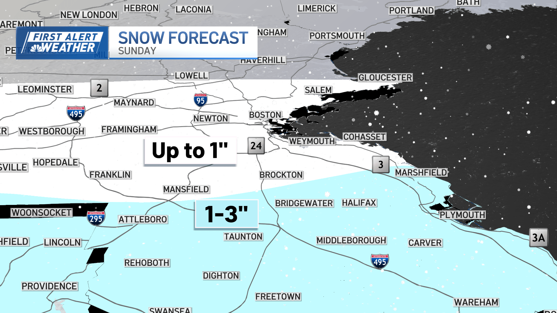 How much snow are we expecting Sunday? Tracking our weekend weather system
