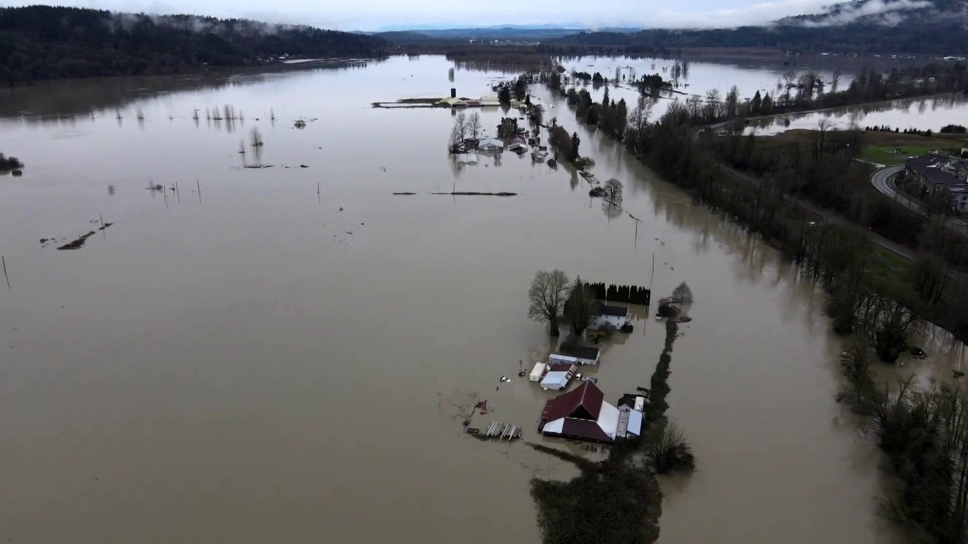 Rescues underway after massive flooding in Washington state