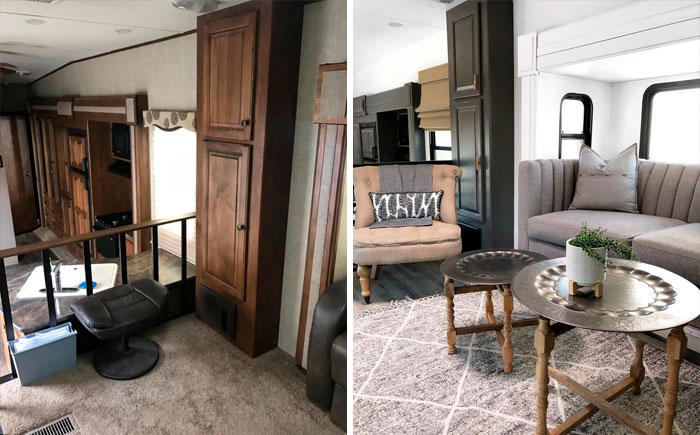 30 pics of old ugly RVs redesigned into beautiful tiny homes by RV ...