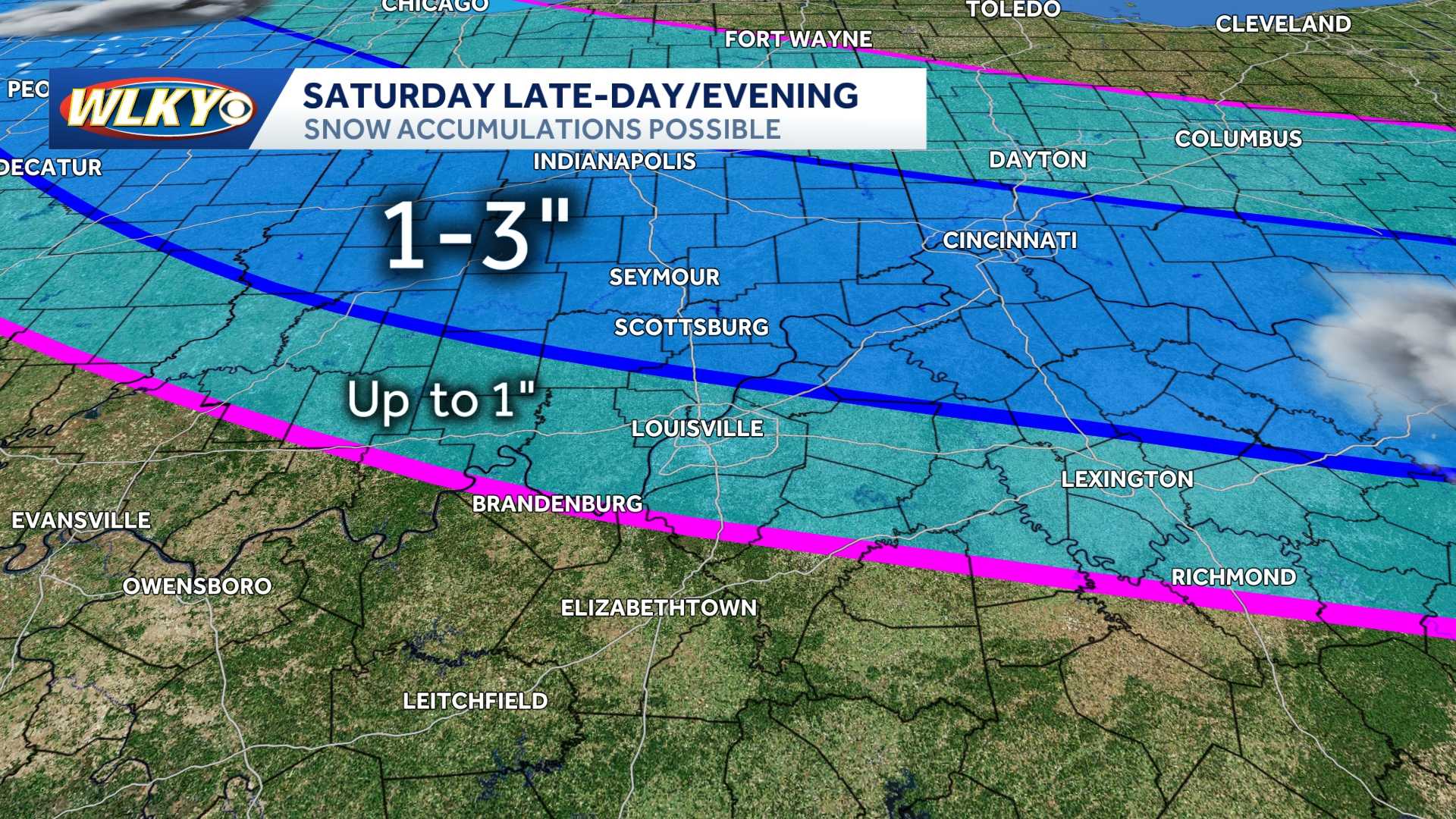 Impact weather: some snow showers but getting frigid