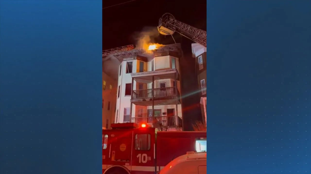 Large fire breaks out in multi-family home in Dorchester