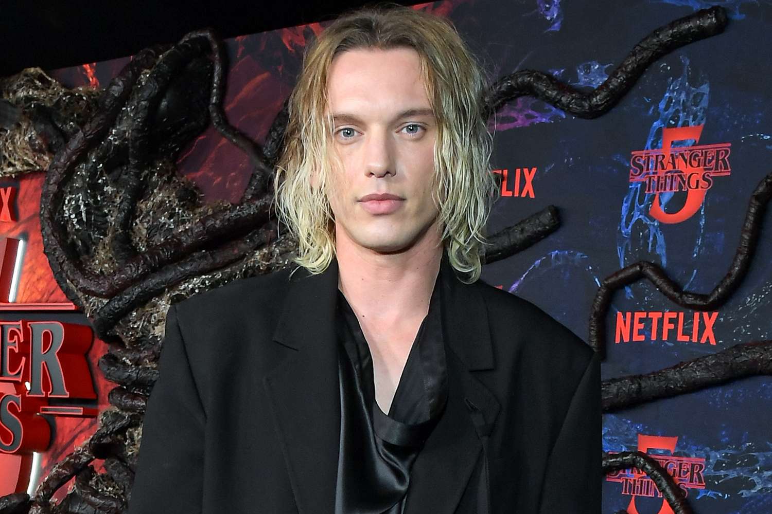 Jamie Campbell Bower jokes he looked like he'd 'just taken the first