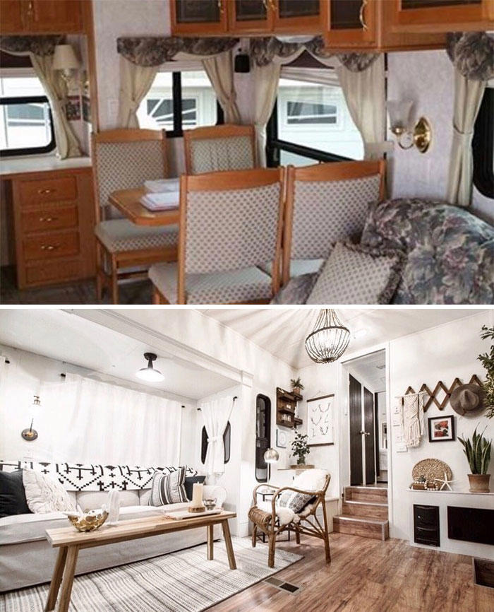 30 pics of old ugly RVs redesigned into beautiful tiny homes by RV ...