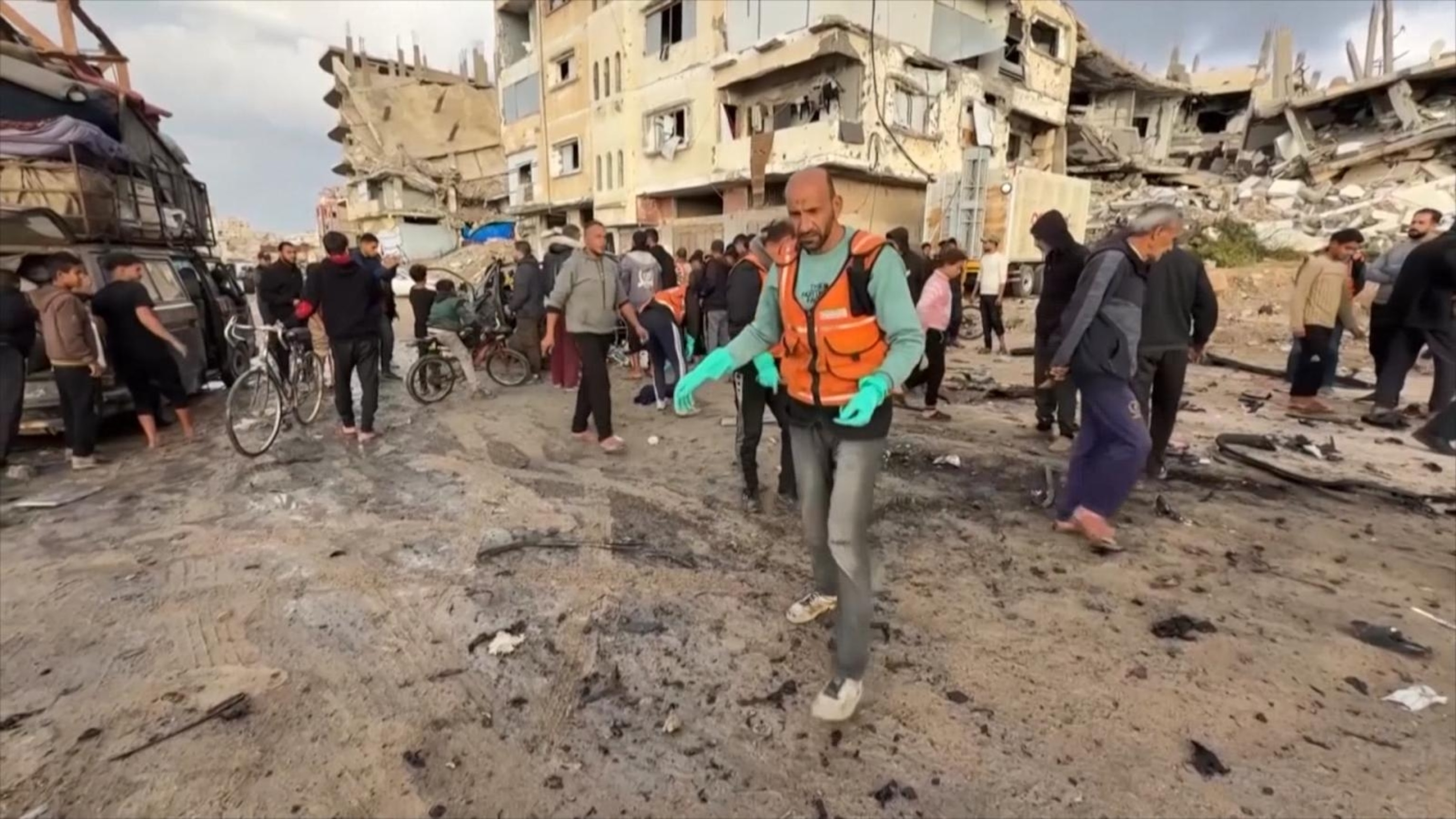 Israel strikes Gaza targeting Hamas leader