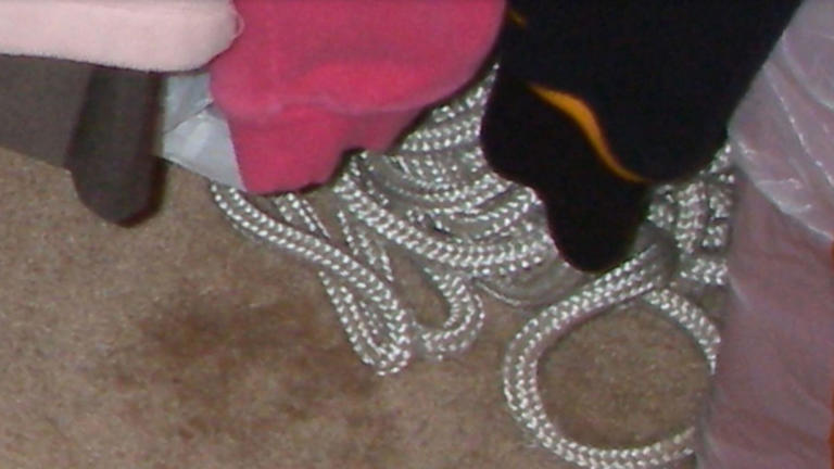 Dr. Bill Smock believes a braided rope found near Joanna's body was the murder weapon. / Credit: Solano County Sheriff's Office