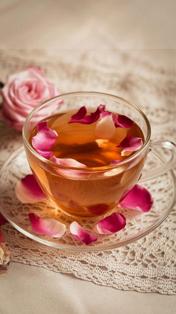 Rose tea : गुलाबाच्या चहाचे आश्चर्यकारक आरोग्यदायी फायदे