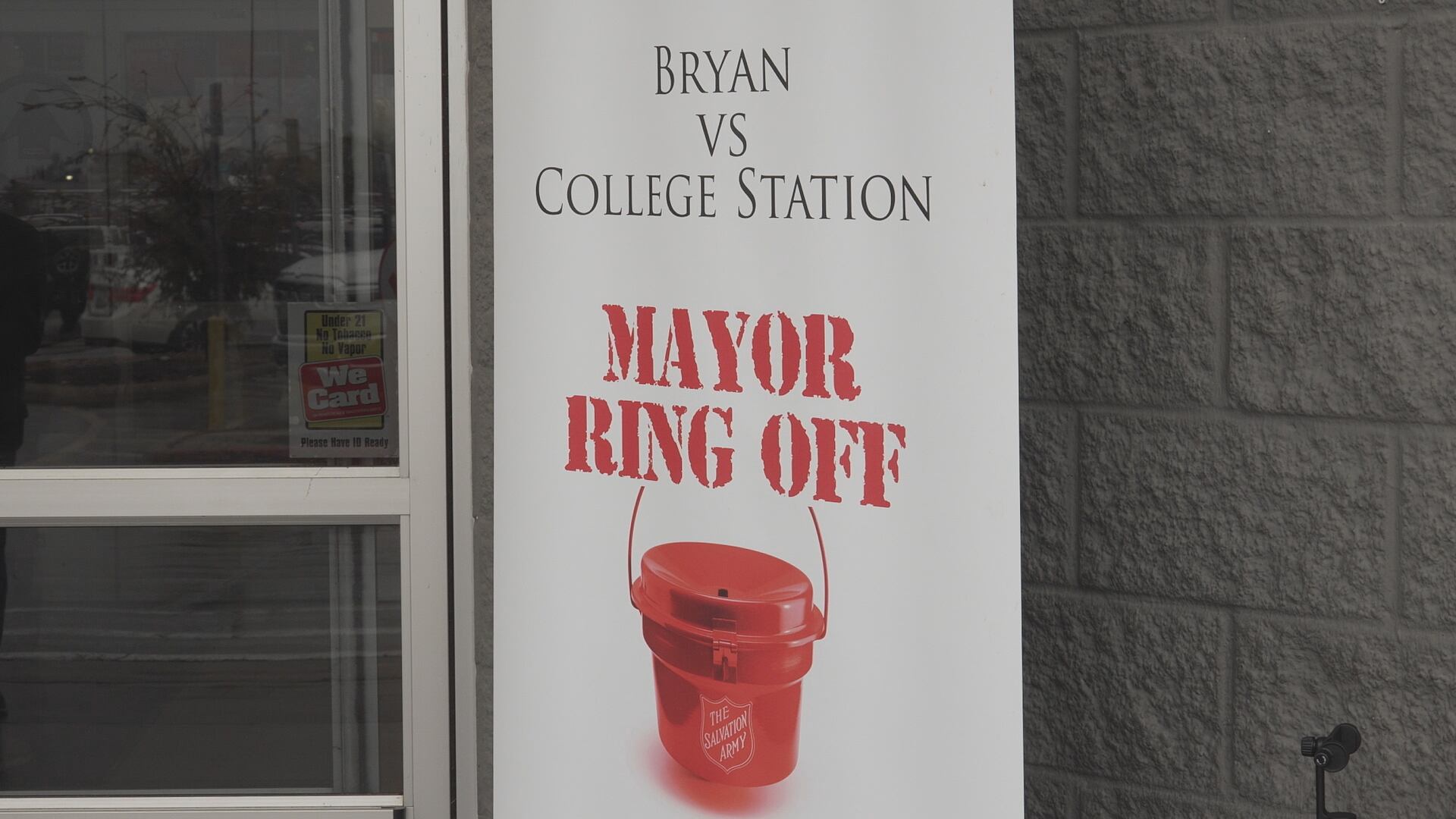 Bryan, College Station mayors participate in annual Salvation Army ring-off