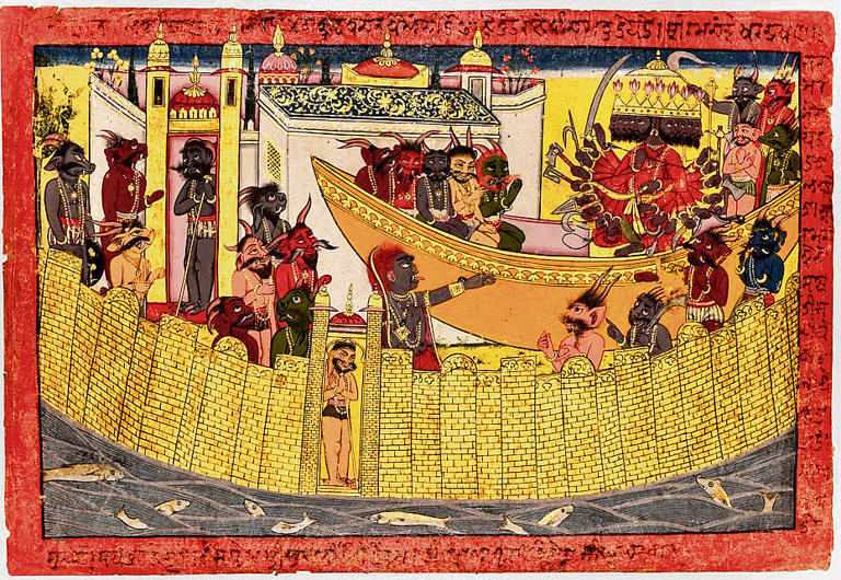 Where the Rakshasas came from